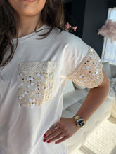 The Sasha - Sequin Detail T-Shirt